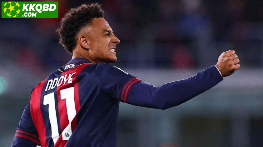 Dan Ndoye đang được Man United để mắt tới (Ảnh: ESPN).